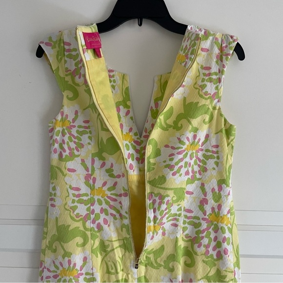 Lilly Pulitzer Jubilee Shift Dress Cap Sleeve Embroidered 30518 - Picture 4 of 7